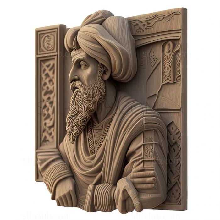 3D model Naqadeh in Iran (STL)